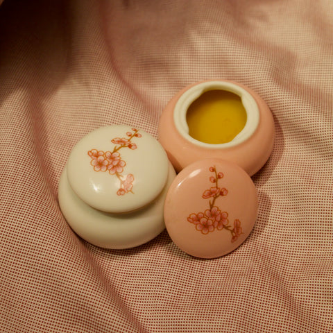Large Ceramic Jar Solid Perfume