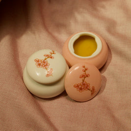 Large Ceramic Jar Solid Perfume